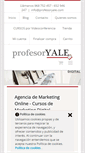Mobile Screenshot of profesoryale.com